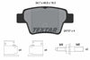 Textar Brake Pads Full Set Of 4 Rear With Brake Caliper Screws 2473701 thumbnail