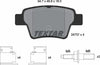 Textar Brake Pads Full Set Of 4 Rear With Brake Caliper Screws 2473701 thumbnail