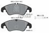Textar Brake Pads Full Set Of 4 Front With Brake Caliper Screws 2474302 thumbnail