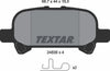 Textar Brake Pads Set Brake Pads Full Set Of 4 Rear 2483501 thumbnail