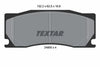 Textar Brake Pads Full Set Of 4 Front 2485001 thumbnail