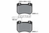 Textar Brake Pads Full Set Of 4 Front 2485201 thumbnail