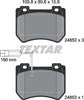 Textar Brake Pads Full Set Of 4 Front 2485201 thumbnail