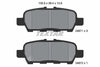 Textar Brake Pads Set Brake Pads Full Set Of 4 Rear 2487101 thumbnail