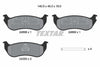 Textar Brake Pads Full Set Of 4 Rear With Accessories 2489803 thumbnail