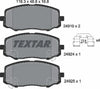 Textar Brake Pads Full Set Of 4 Front 2491001 thumbnail