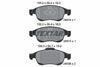 Textar Brake Pads Full Set Of 4 Front 2491401 thumbnail