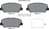 Textar Brake Pads Full Set Of 4 Front 2491501 thumbnail