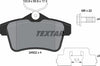 Textar Brake Pads Set Brake Pads Full Set Of 4 Rear 2492201 thumbnail