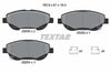 Textar Brake Pads Full Set Of 4 Front With Accessories 2500601 thumbnail