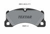 Textar Brake Pads Full Set Of 4 Front 2500703 thumbnail