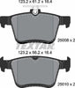 Textar Brake Pads Set Brake Pads Full Set Of 4 Rear 2500801 thumbnail
