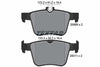 Textar Brake Pads Set Brake Pads Full Set Of 4 Rear 2500901 thumbnail