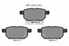 Textar Brake Pads Set Brake Pads Full Set Of 4 Rear 2501601 thumbnail
