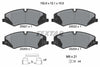 Textar Brake Pads Full Set Of 4 Front With Brake Caliper Screws With Accessories 2502201 thumbnail