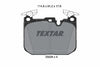 Textar Brake Pads Full Set Of 4 Front With Counterweights 2502805 - OEM Quality Replacement thumbnail