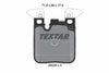 Textar Brake Pads Full Set Of 4 Rear With Counterweights 2502902 thumbnail