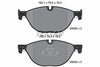 Textar Brake Pads Full Set Of 4 Front 2504501 thumbnail
