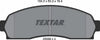 Textar Brake Pads Full Set Of 4 Front 2506801 thumbnail