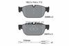 Textar Brake Pads Full Set Of 4 Front 2506901 thumbnail