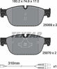 Textar Brake Pads Full Set Of 4 Front 2506901 thumbnail