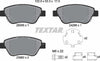 Textar Brake Pads Full Set Of 4 Front With Brake Caliper Screws With Accessories 2509501 thumbnail