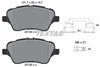 Textar Brake Pads Full Set Of 4 Front With Brake Caliper Screws With Accessories 2513402 thumbnail
