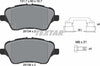 Textar Brake Pads Full Set Of 4 Front With Brake Caliper Screws With Accessories 2513402 thumbnail