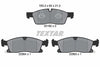 Textar Brake Pads Full Set Of 4 Front 2519207 thumbnail