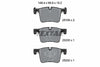 Textar Brake Pads Full Set Of 4 Front 2519901 - OEM Quality Replacement thumbnail