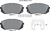 Textar Brake Pads Full Set Of 4 Front 2520501 thumbnail