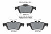 Textar Brake Pads Set Brake Pads Full Set Of 4 Rear 2521204 thumbnail