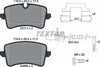 Textar Brake Pads Full Set Of 4 Rear With Brake Caliper Screws With Accessories 2521401 thumbnail