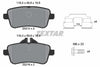 Textar Brake Pads Full Set Of 4 Rear With Brake Caliper Screws With Accessories 2521505 thumbnail