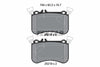 Textar Brake Pads Full Set Of 4 Front With Counterweights 2521905 thumbnail