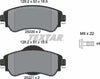 Textar Brake Pads Full Set Of 4 Front With Brake Caliper Screws 2522001 thumbnail