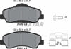 Textar Brake Pads Full Set Of 4 Front With Brake Caliper Screws With Accessories 2525001 thumbnail