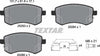 Textar Brake Pads Full Set Of 4 Front With Brake Caliper Screws With Accessories 2528301 thumbnail
