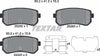 Textar Brake Pads Set Brake Pads Full Set Of 4 Rear 2529201 thumbnail