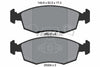 Textar Brake Pads Full Set Of 4 Front 2532301 thumbnail