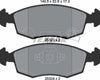 Textar Brake Pads Full Set Of 4 Front 2532301 thumbnail