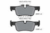 Textar Brake Pads Set Brake Pads Full Set Of 4 Rear 2533101 thumbnail