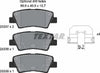 Textar Brake Pads Full Set Of 4 Rear With Accessories 2533703 thumbnail