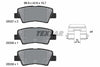 Textar Brake Pads Full Set Of 4 Rear With Accessories 2533707 thumbnail