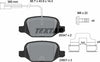 Textar Brake Pads Full Set Of 4 Rear With Brake Caliper Screws With Accessories 2534701 thumbnail