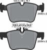 Textar Brake Pads Set Brake Pads Full Set Of 4 Rear 2535301 thumbnail