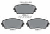 Textar Brake Pads Full Set Of 4 Front 2536501 thumbnail