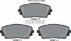 Textar Brake Pads Full Set Of 4 Front 2536501 thumbnail