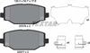 Textar Brake Pads Full Set Of 4 Rear With Accessories 2537601 thumbnail