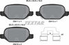 Textar Brake Pads Full Set Of 4 Rear With Accessories 2541101 thumbnail
